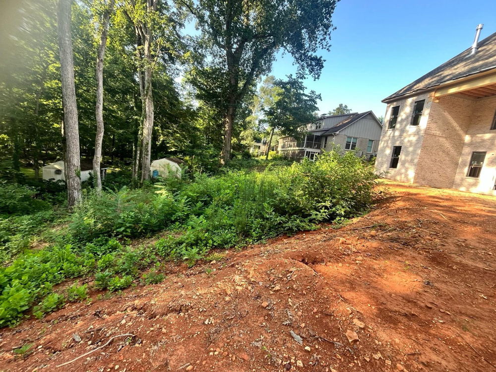 Dirt grading project