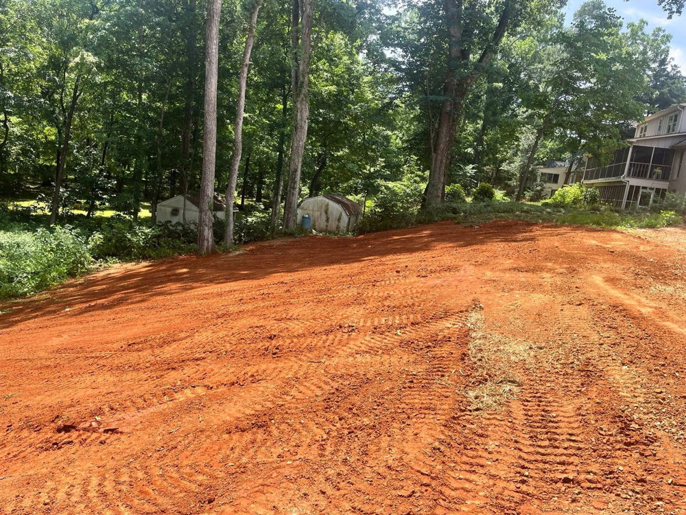 Dirt grading project