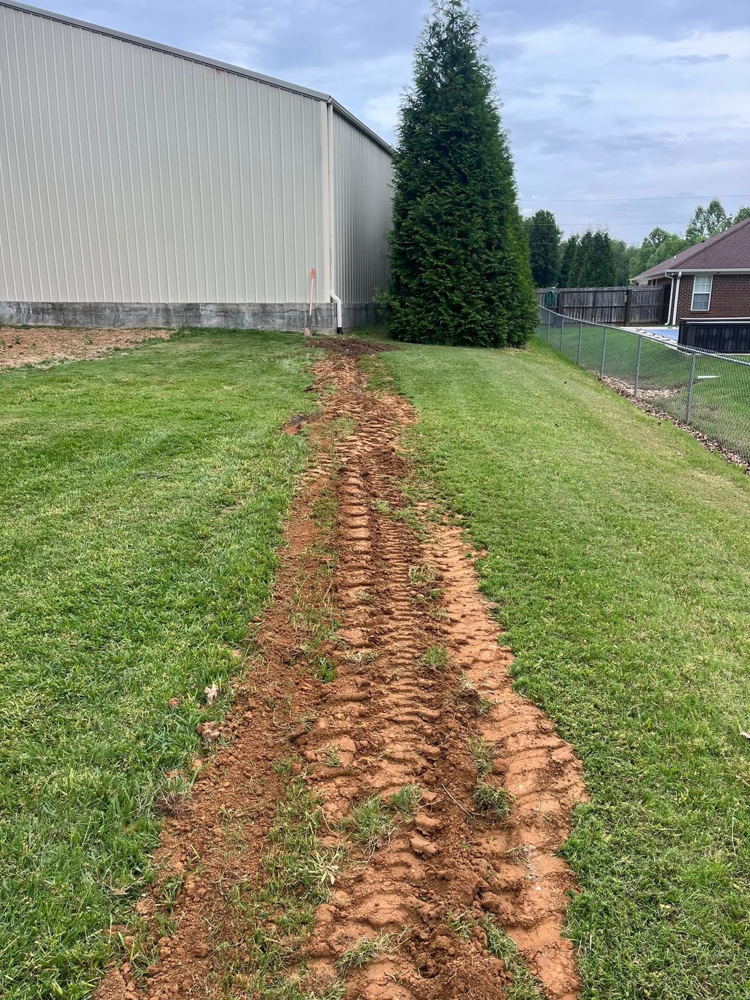 Underground utility project photo