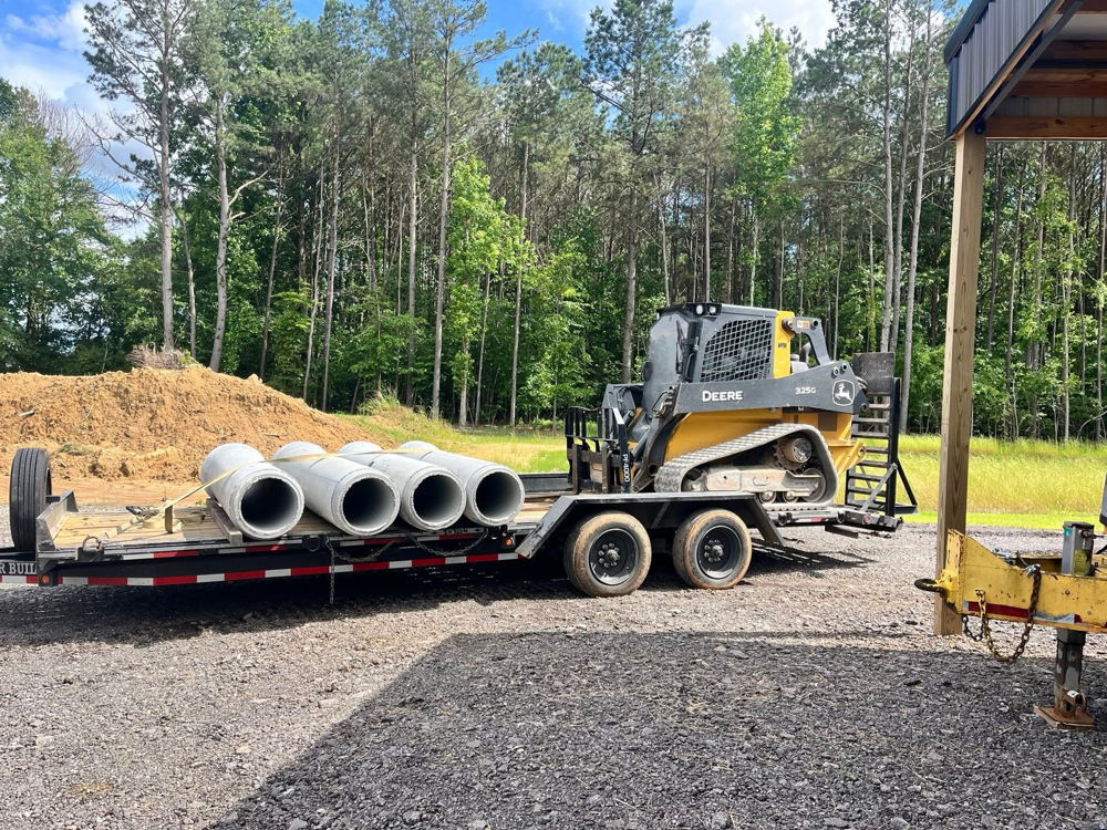 Underground utility project photo
