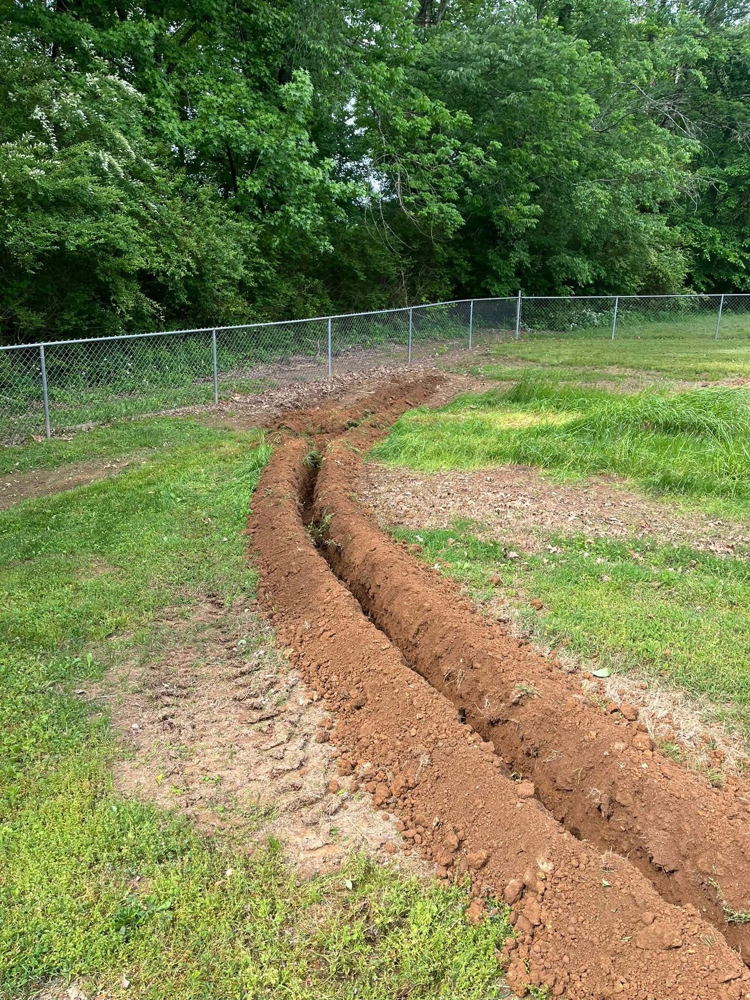Underground utility project photo