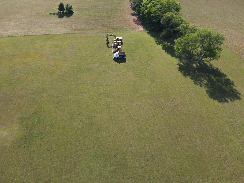 May 2026 half-acre pond construction project - photo 1
